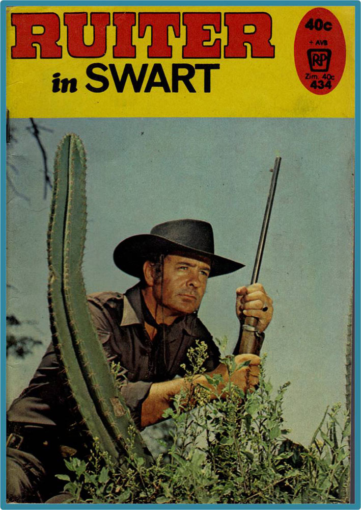 Ruiter in Swart